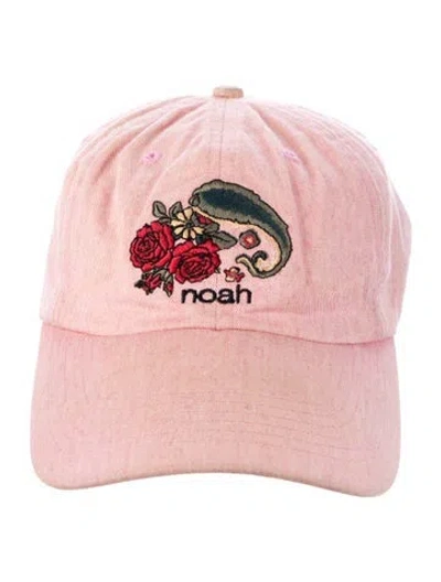 Pre-owned Noah Cotton Hat In Pink