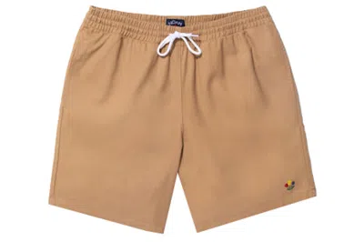 Pre-owned Noah Cotton Twill Shorts Sand