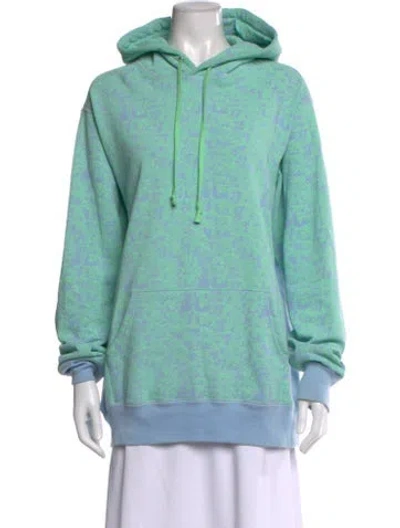 Pre-owned Noah Crew Neck Sweater In Blue