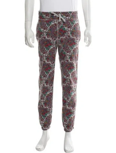 Pre-owned Noah Floral Print Lounge Bottoms In Multi