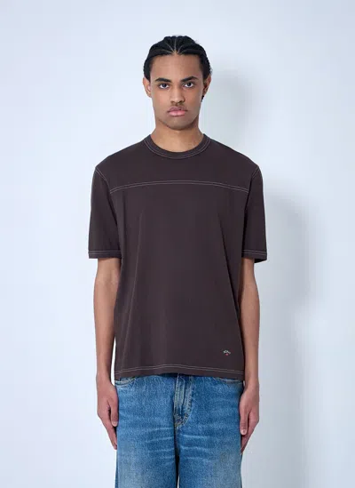 Noah Football T-shirt In Brown