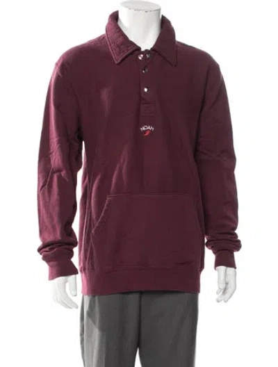 Pre-owned Noah Jacket In Burgundy
