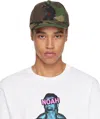 Noah Anchor Logo-embroidered Camouflage-print Cotton-twill Baseball Cap In Camo