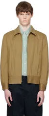 Noah Khaki Ricky Jacket In Brown