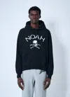 Noah Logo Motif Hooded Sweatshirt In Black