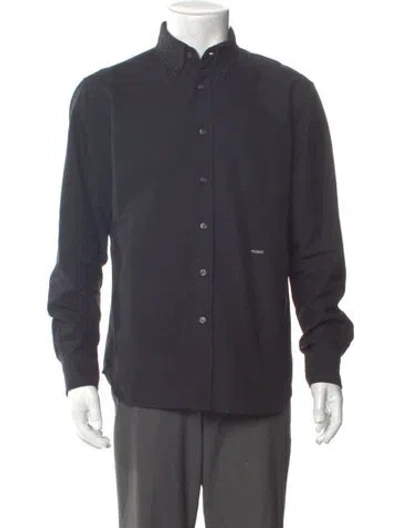 Pre-owned Noah Long Sleeve Shirt In Gray