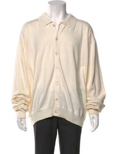 Pre-owned Noah Long Sleeve Shirt In Neutrals