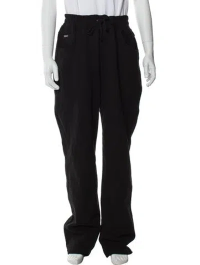 Pre-owned Noah Lounge Bottoms In Black