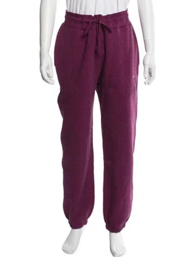 Pre-owned Noah Lounge Bottoms In Purple