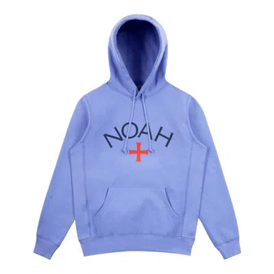 Pre-owned Noah Men's  Core Logo Hoodie (ss19) In Lavender