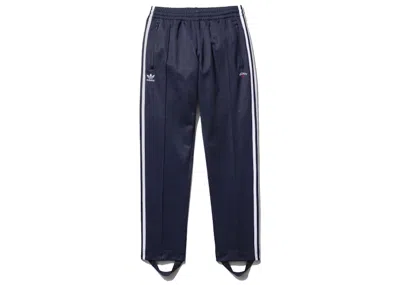 Pre-owned Noah Men's  X Adidas Stirrup Pant In Navy Blue
