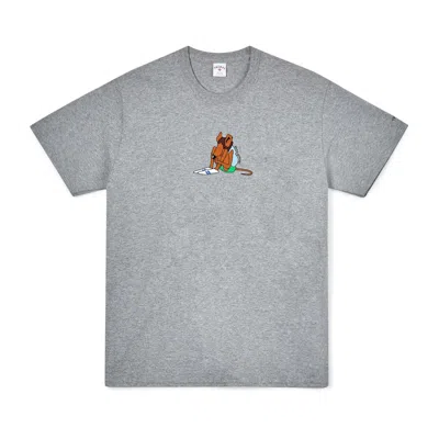 Pre-owned Noah Men's  X Dover Street Market Year Of The Rat 2020 T-shirt In Grey