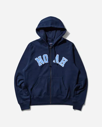 Noah Arch Applique Hoodie In Blue