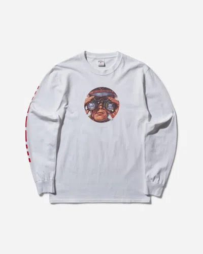 Noah Men S Sos Longsleeve T-shirt In White