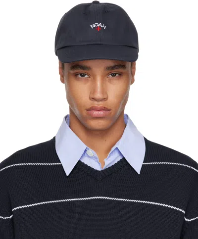 Noah Navy Classic Core Logo 6-panel Cap