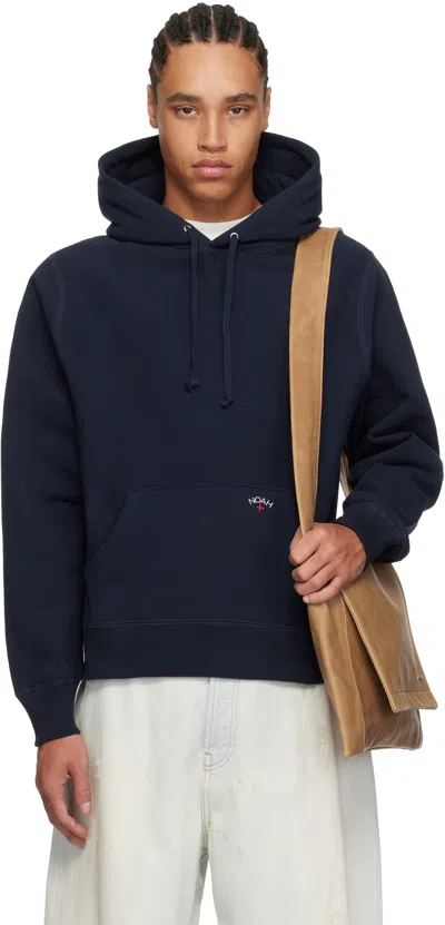 Noah Navy Core Classic Hoodie