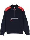 Noah Ny X Puma Patch-panels Jumper In Blue