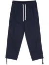 Noah Ny X Puma Raised-seam Tapered Trousers In Blue
