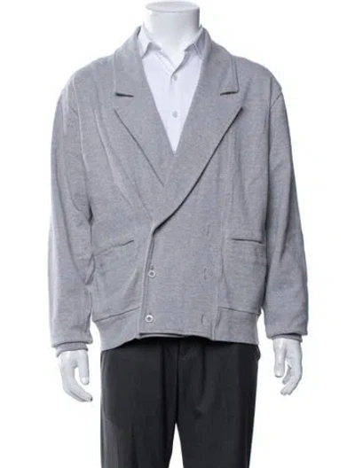 Pre-owned Noah Open Front Long Sleeve Cardigan In Multicolor