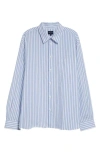 Noah Oversize Cotton Poplin Button-up Shirt