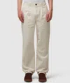 Noah Pleated Fatigue Pant In Natural