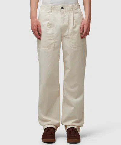Noah Pleated Fatigue Pant In Natural
