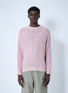 Noah Popcorn Yarn Sweater In Pink