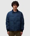 Noah Quilted Puffer In Navy