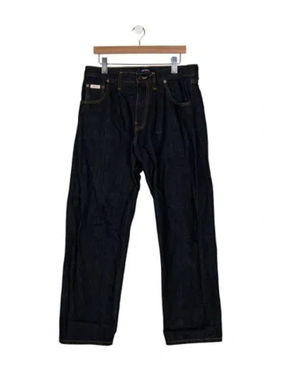 Pre-owned Noah Relaxed Fit Jeans In Blue