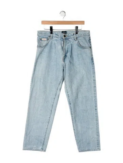 Pre-owned Noah Relaxed Fit Jeans In Blue