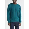 Noah Shaker Stitch Sweater In Green