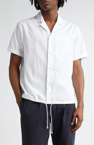 NOAH SHORT SLEEVE COTTON BUTTON-UP CAMP SHIRT