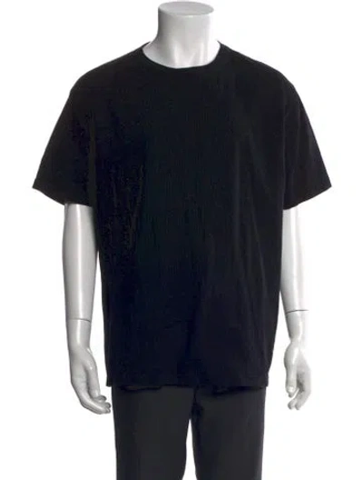 Pre-owned Noah Short Sleeve Shirt In Black