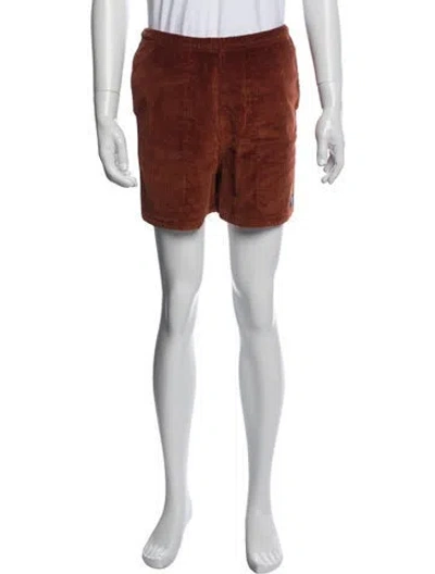 Pre-owned Noah Shorts In Orange