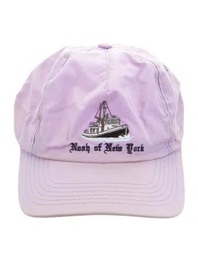 Pre-owned Noah Solid Baseball Hat In Purple