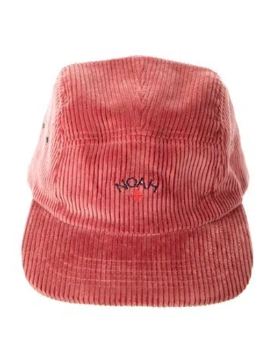Pre-owned Noah Solid Baseball Hat In Red
