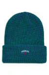 Noah Tri-color Beanie In Blue