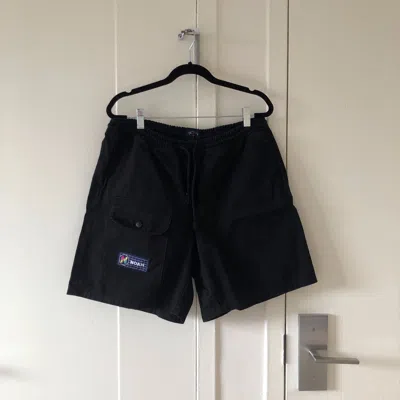 Pre-owned Noah Utility Shorts In Black