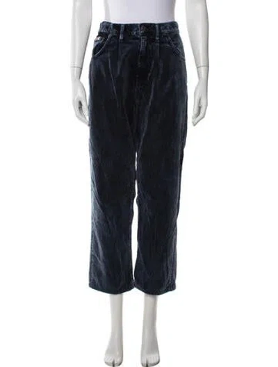 Pre-owned Noah Wide Leg Pants In Blue