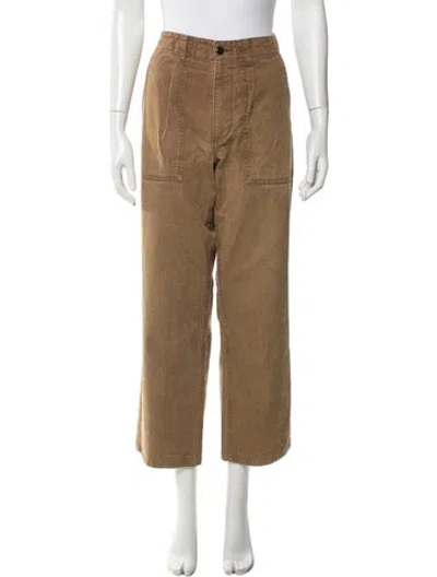 Pre-owned Noah Wide Leg Pants In Brown