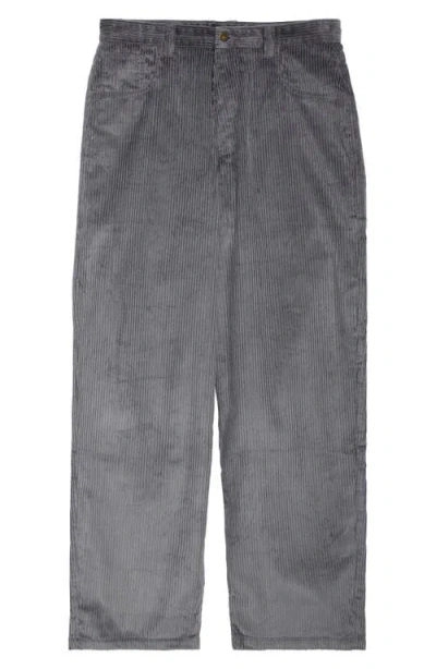 Noah Wide Wale Corduroy Pants In Gunmetal