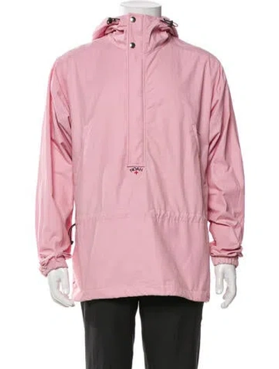 Pre-owned Noah Windbreaker In Pink