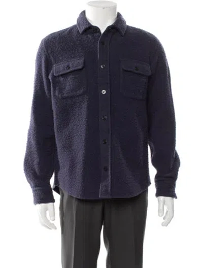 Pre-owned Noah Wool Denim Jacket In Blue