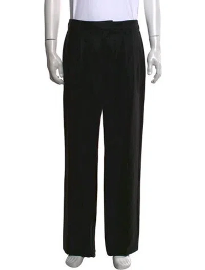Pre-owned Noah Wool Pants In Grey