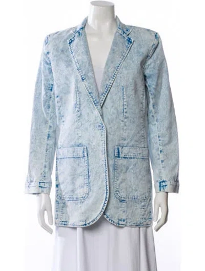 Pre-owned Noam Blazer In Blue