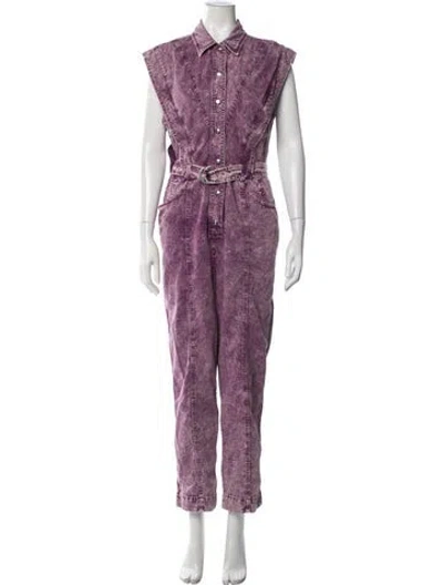 Pre-owned Noam Jumpsuit In Purple