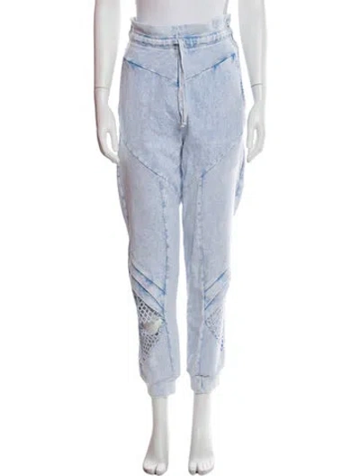 Pre-owned Noam Skinny Leg Pants In Blue