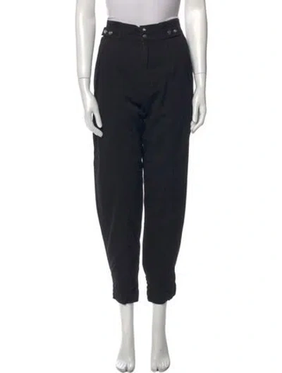Pre-owned Noam Straight Leg Pants In Black