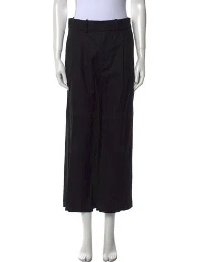 Pre-owned Noam Wide Leg Pants In Black