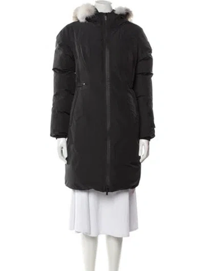 Pre-owned Nobis Down Coat In Gray